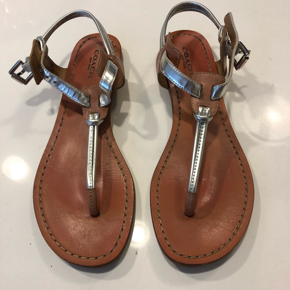 Vintage coach sandals sz 7.5